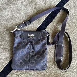 Black Coach Crossbody bag used condition